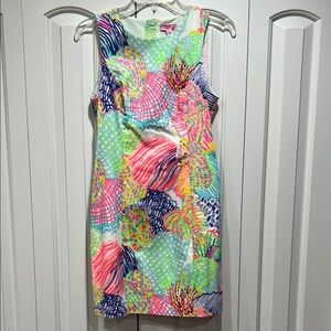 Lilly Pulitzer Women’s Colorful Mila Shift Dress- Size 0 NEW